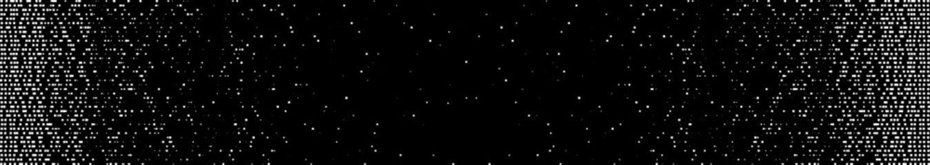Wide pixel halftone background. Big Data Sorting Machine Learning Algorithm.