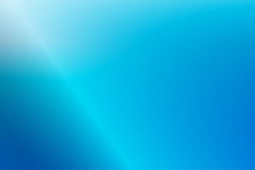 Beautiful watercolor paint in light blue and turquoise tone background for modern art decoration and wallpaper. Cool banner with copy space on page, cover, website and presentation