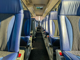 Fototapeta premium interior of a bus
