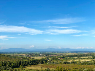 Naklejka premium mountain view