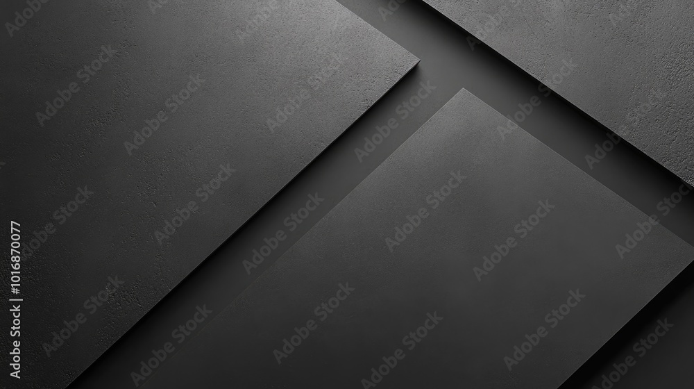 Poster minimalist background with diagonal lines and subtle geometric patterns in grayscale, adding depth a