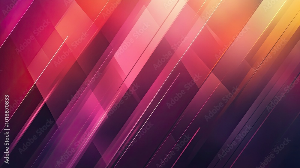 Poster simple geometric background with diagonal lines and contrasting shapes, perfect for professional or 