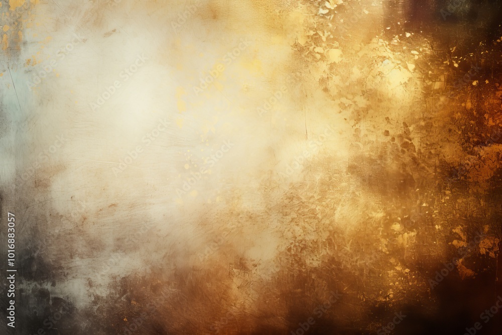 Poster elegant textured background with light tones and subtle metallic accents for branding use