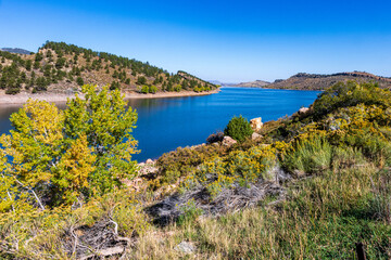 Horsetooth Reservoir outside of Ft. Collins Colorado