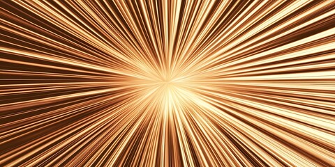 a radial pattern of brown and beige stripes radiating outwards from a central point, creating a vibrant and dynamic visual effect
