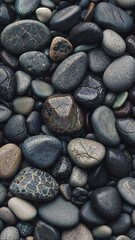 stones on the beach