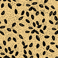 Pattern with seeds