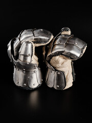Medieval Knight King Armor Gauntlets Gloves Battle Medieval Crusades Protection