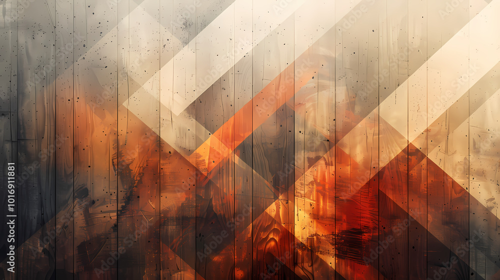 Poster background with lines generted ai