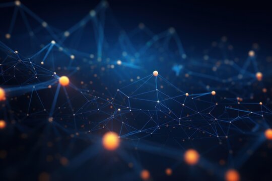 Backgrounds technology night blue.