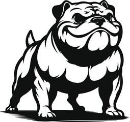 illustration of a bulldog