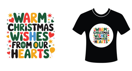 free vector christmas tshirt design