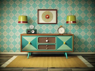 Retro Living Room Interiors: Vintage Décor and Design Inspiration