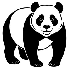 panda bear vector