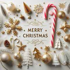 Merry Christams party poster design