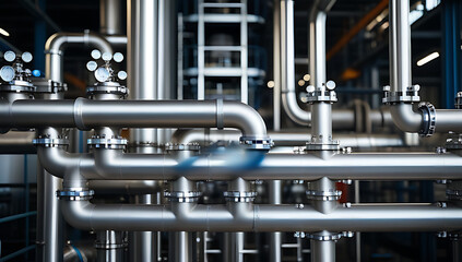 comprehensive collection stainless steel components includes metallic pipes plumbing fittings ideal illustrations industrial pipelines oil refineries