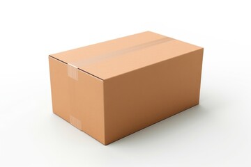 Taped Carboard Box box cardboard carton.