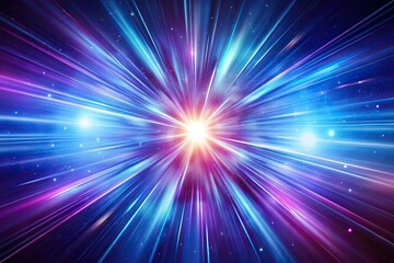 Fototapeta premium Abstract light trails
