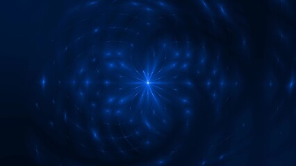 Blue color star glowing background, background with stars