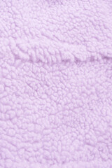 Purple fur texture as a background.