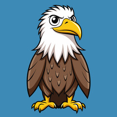 bald eagle cartoon