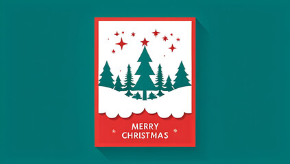 festive merry christmas greeting perfect holiday cards