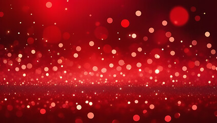 red glitter bokeh abstract background perfect christmas themes