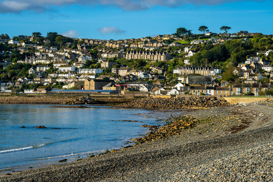 Seaside town of Newlyn, Cornwall, England