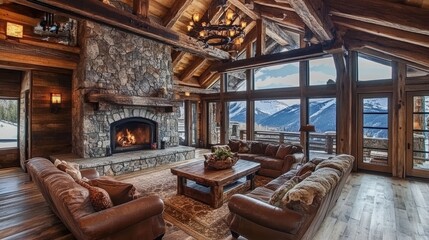 Cozy Mountain Lodge with Stunning Views