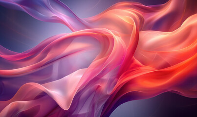Obraz premium Abstract colorful background with wavy texture.
