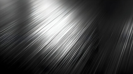 Abstract Background with Diagonal Lines in Black and White