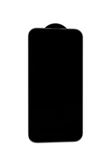 protective glass for latest model phone on isolated and white background close up