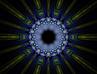Imaginatory fractal abstract background Image