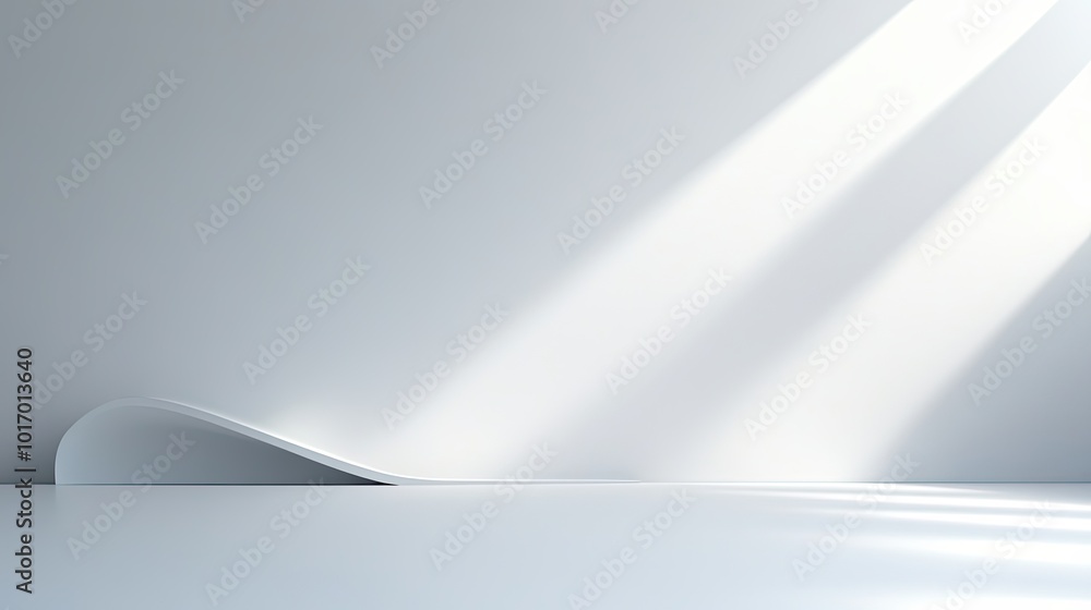 Poster a clean, medium-grey background with soft lighting and subtle shading, creating a neutral and balanc