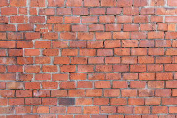 Fototapeta premium Background of old brick wall pattern texture.