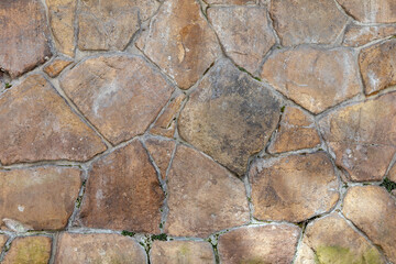 Background of stone wall texture photo