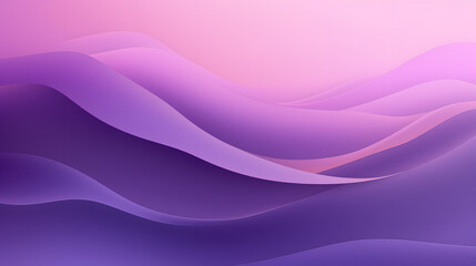 Stunning Gradient Landscape: Serene Purple and Pink Mountain Horizon Background