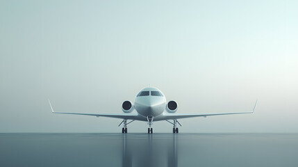 airplane on the ground