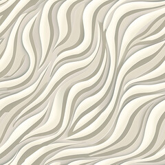 3D Monochromatic Ivory Seamless Tile