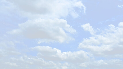 blue sky with white clouds beautiful day texture background image