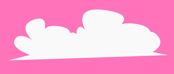set of clouds element  for illustration decoration white sky with other variant