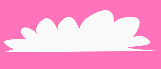 set of clouds element  for illustration decoration white sky with other variant