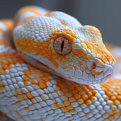 close up of a snake