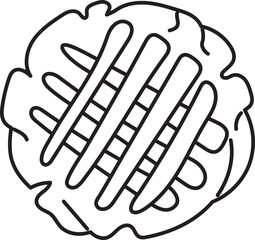 peanut butter baked sweet bakery clipart