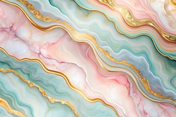 abstract colorful agate marble background waves and swirl patterns