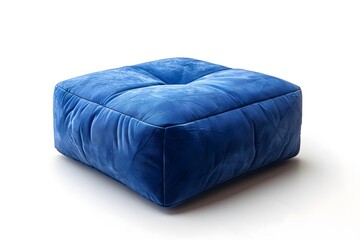 Stylish Blue Square Cushion for Modern Interiors