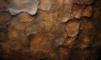 Fototapeta premium Creative brown background with texture.