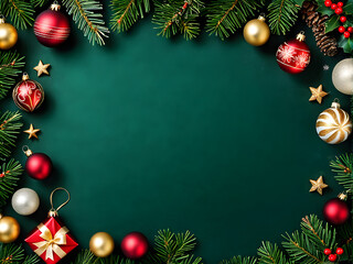 Festive Christmas Backgrounds with Ornaments & Lights | Cozy Holiday Gifts for Designs, Cards, Social Media & Promotions | High-Quality Seasonal Images for a Warm & Joyful Christmas New Year