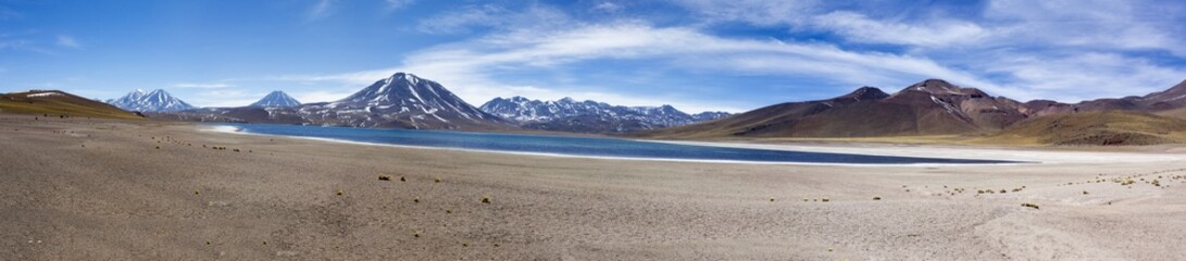 A photo of landscape at Miscanti lagoon