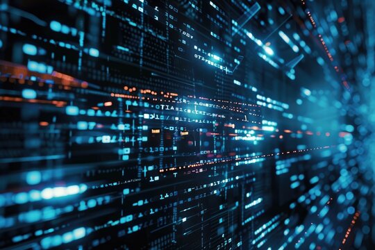 Php Programming Html Coding Cyberspace Concept